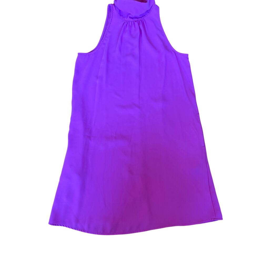 Evereve allison joy halter mini dress purple small